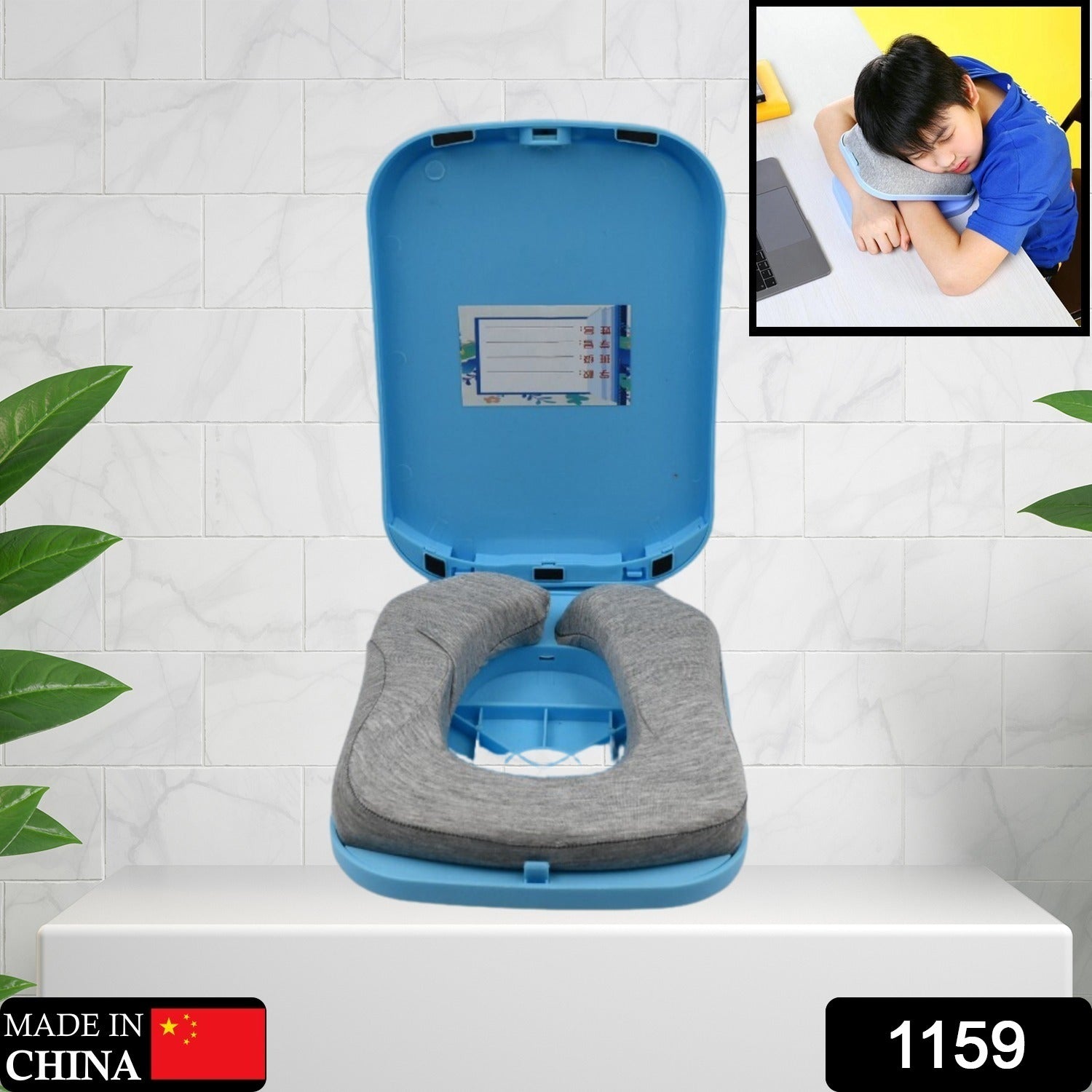 Foldable head pillow for kids and office use Foldable head pillow for kids and office use